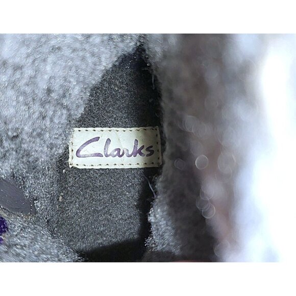 CLARKS GIRL WARM WINTER BOOTS INSULATED SIZE 8 TODDLER NWT - Picture 7 of 9